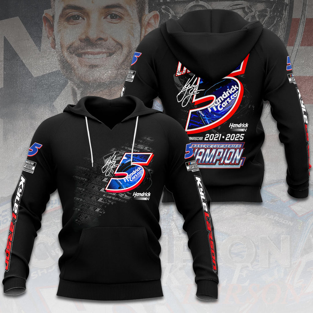 Kyle Larson 2025 NASCAR Cup Series Champion 3D Apparel – HOATT14393