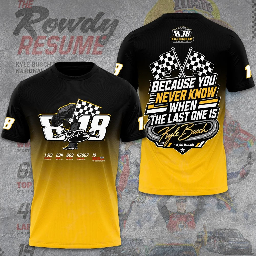 Kyle Busch 3D Apparel – GNE8254