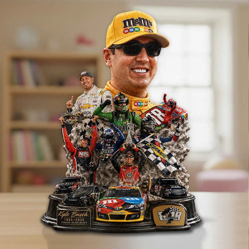 Kyle Busch Custom Shape Acrylic Plaque – GNE8215