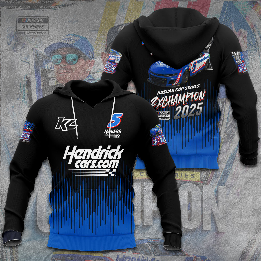 Kyle Larson 2025 NASCAR Cup Series Champion 3D Apparel – TANTN18529