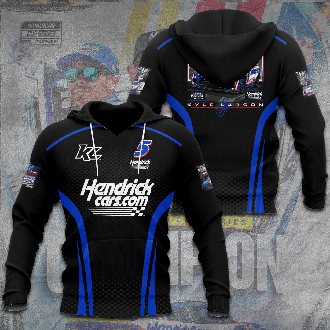 Kyle Larson 2025 NASCAR Cup Series Champion 3D Apparel – TANTN18602