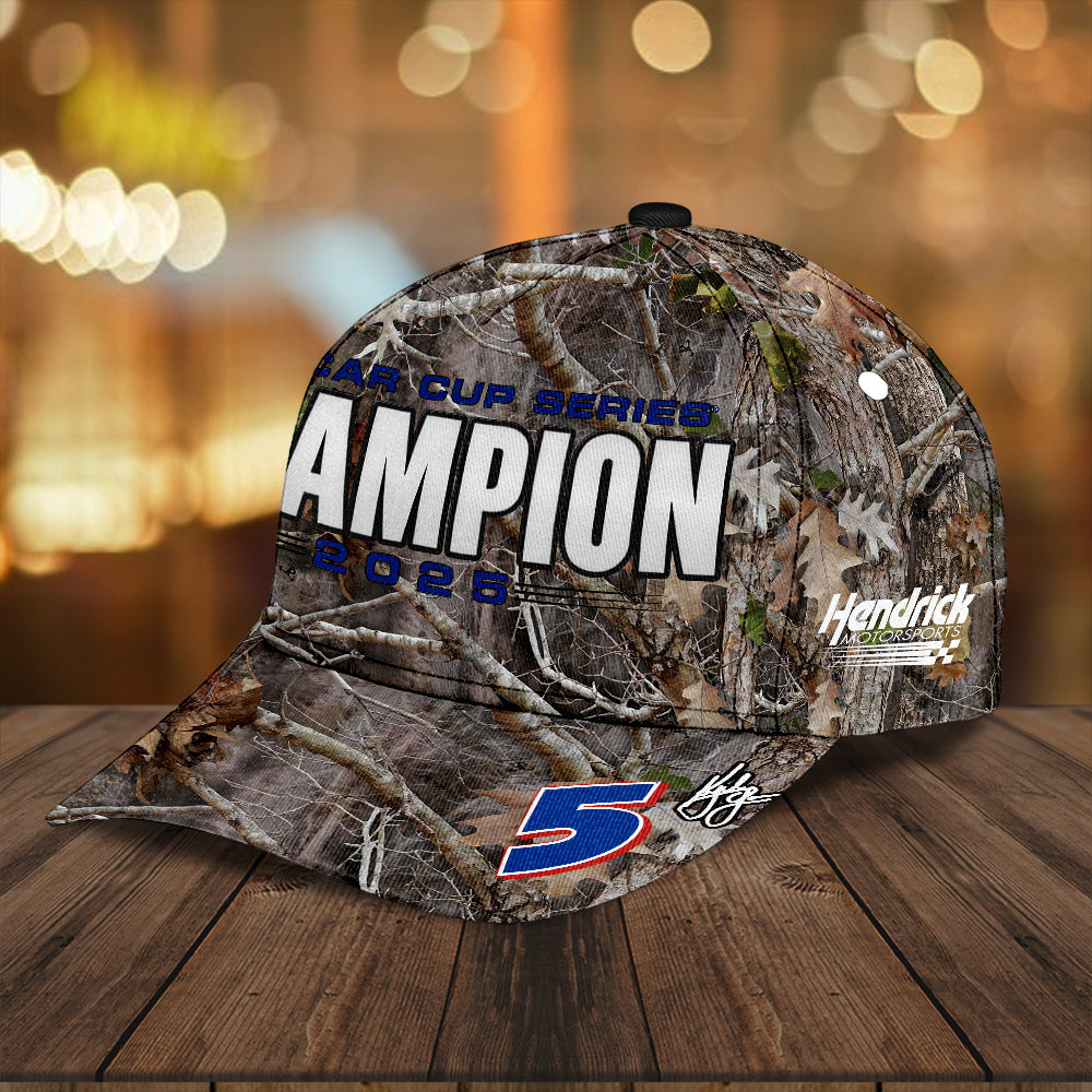 Kyle Larson 2025 NASCAR Cup Series Champion Classic Cap – TANTN18104