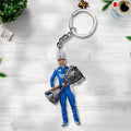 Kyle Larson 2025 NASCAR Cup Series Champion Custom Shape 2-sided Keychain – TANTN18459
