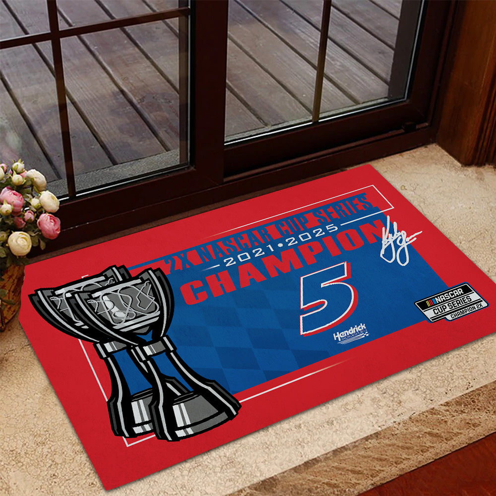 Kyle Larson 2025 NASCAR Cup Series Champion Doormat – TANTN18164