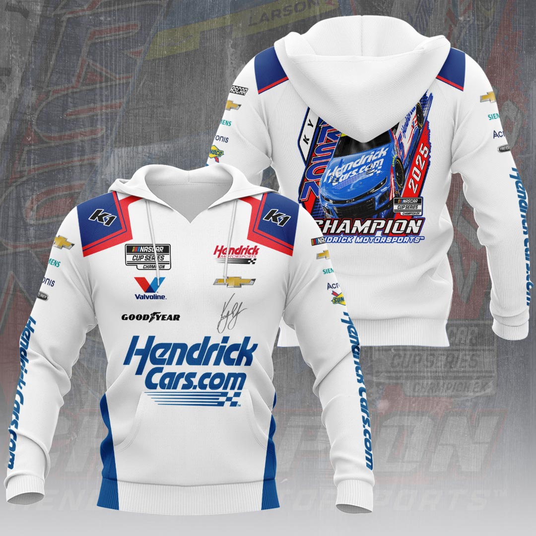 Kyle Larson 2025 NASCAR Cup Series Champion 3D Apparel – HOATT14450
