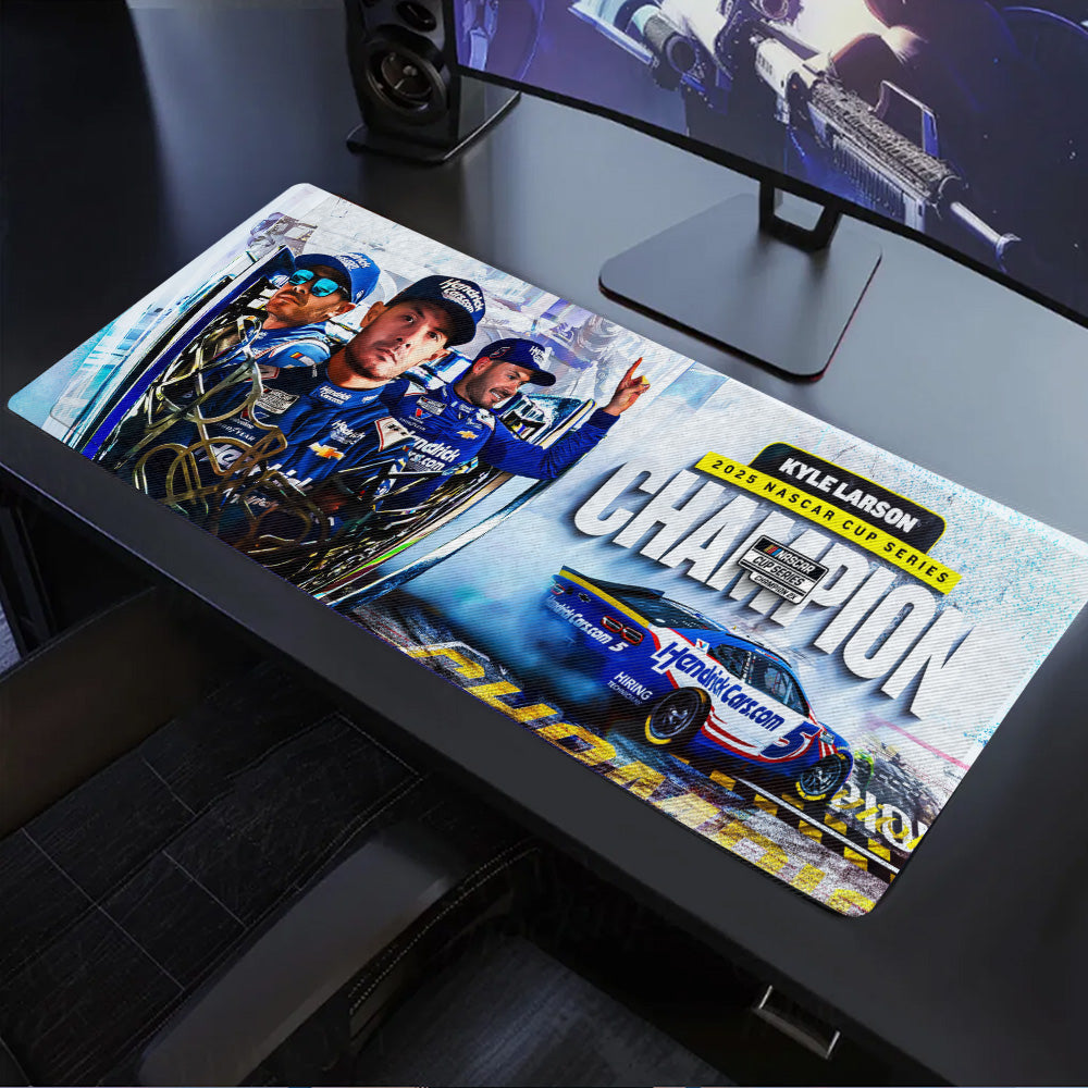 Kyle Larson 2025 NASCAR Cup Series Champion Mouse Mat – TANTN18166