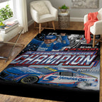 Kyle Larson 2025 NASCAR Cup Series Champion Rectangular Rug – TANTN18117
