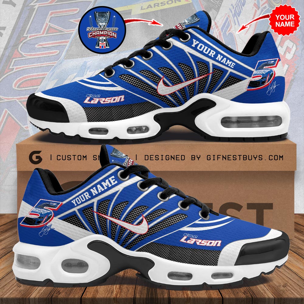 Personalized Kyle Larson 2025 NASCAR Cup Series Champion Air Max Shoes – HOATT14608
