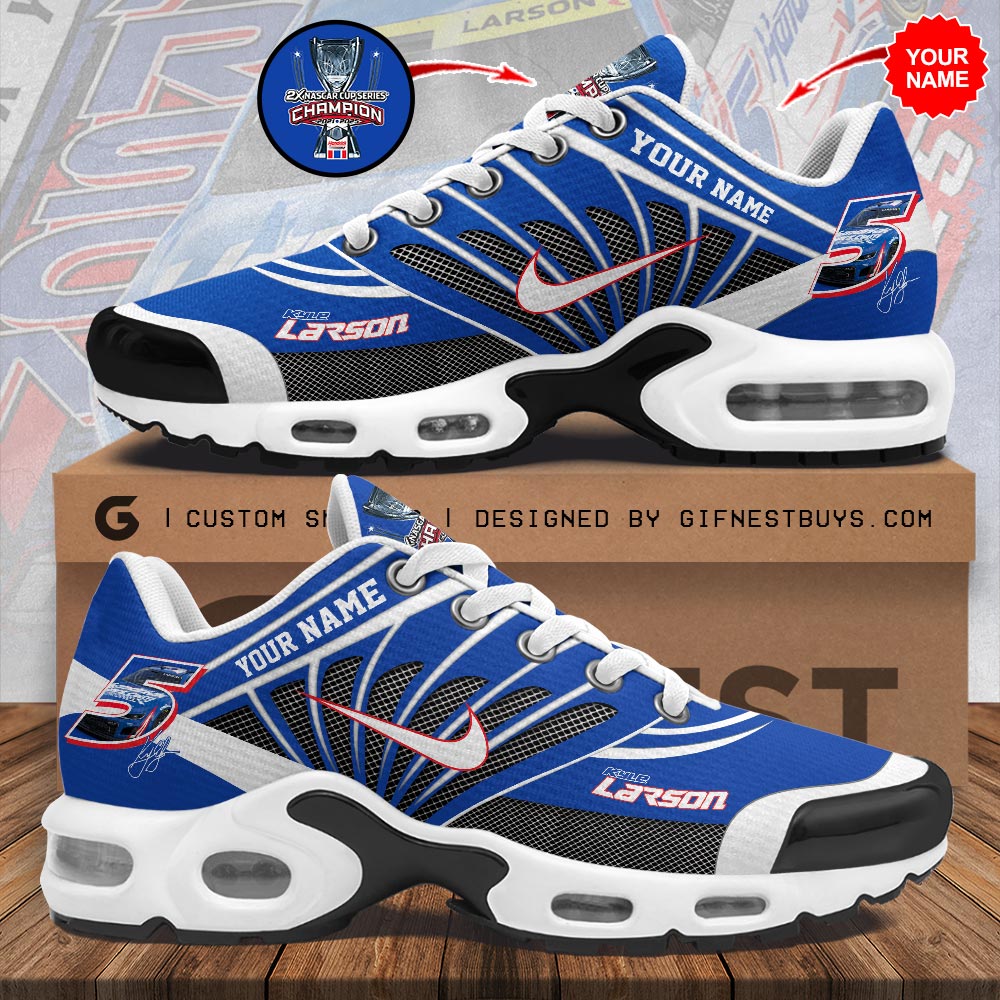 Personalized Kyle Larson 2025 NASCAR Cup Series Champion Air Max Shoes – HOATT14608