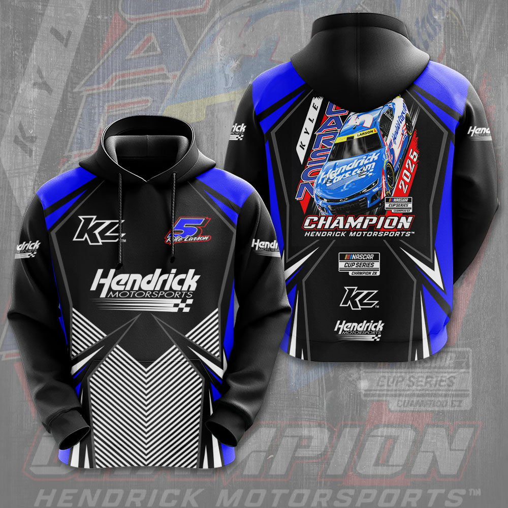 Kyle Larson NASCAR Cup Series Champion 3D Apparel – TMTHU2065