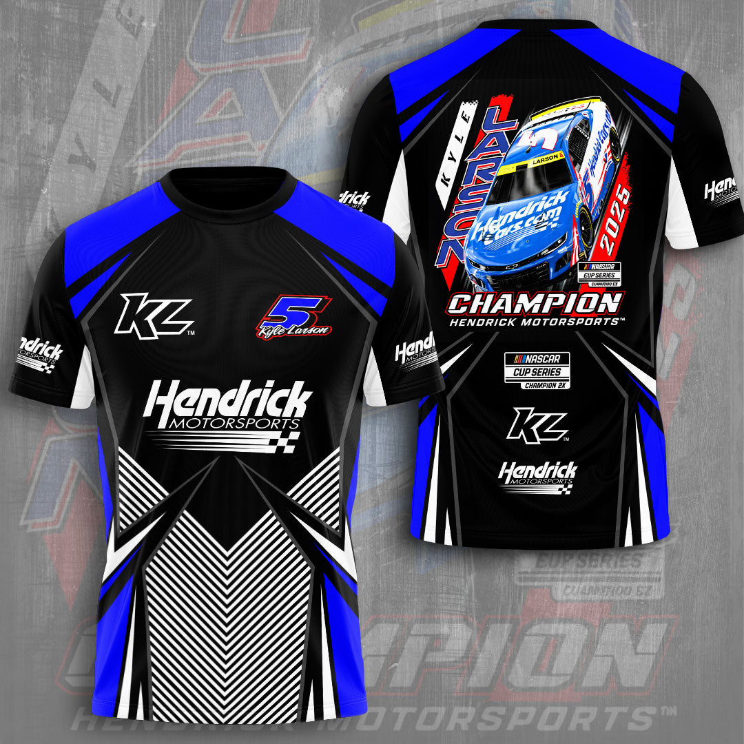 Kyle Larson NASCAR Cup Series Champion 3D Apparel – TMTHU2065