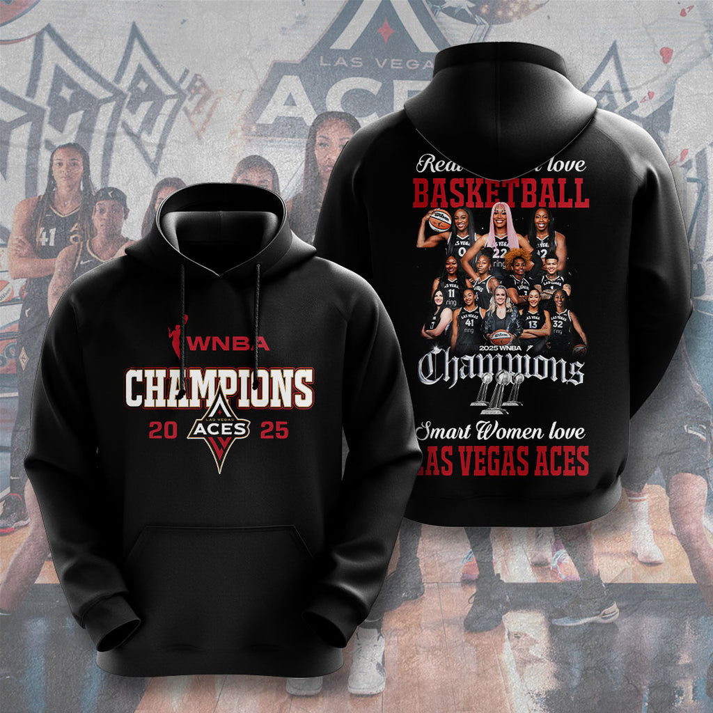 Las Vegas Aces 2025 WNBA Champions 3D Apparel – TMTHU1451