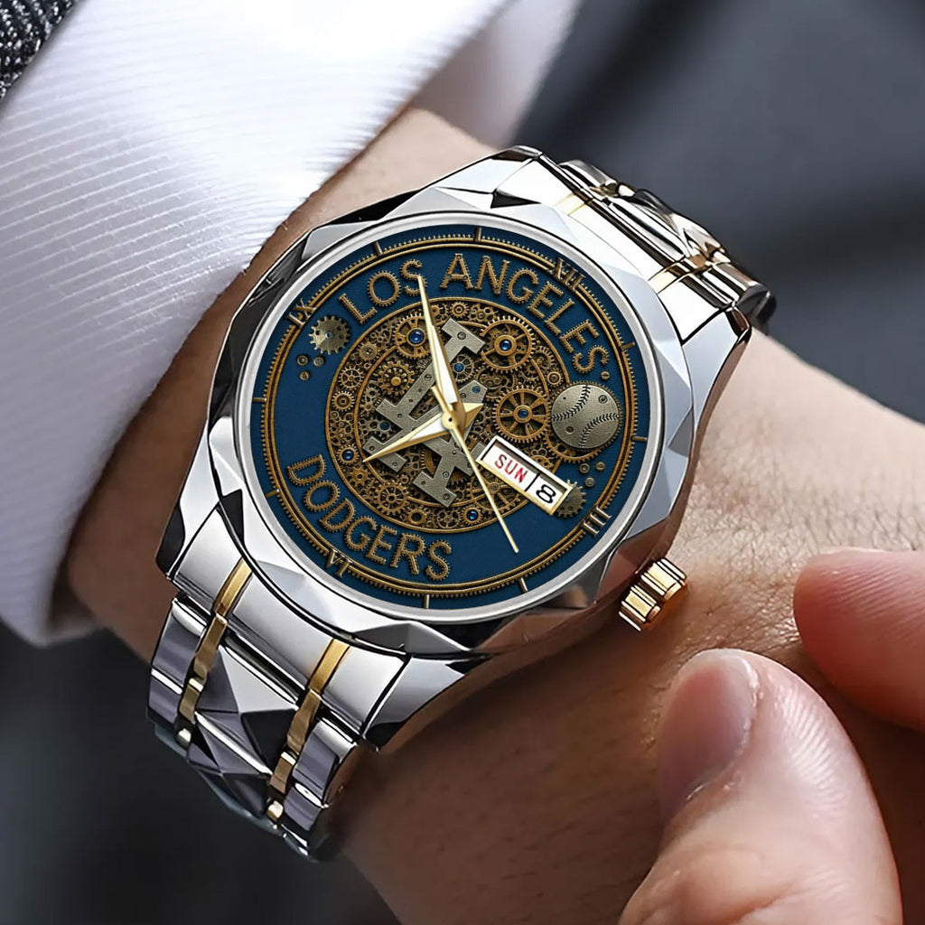 Los Angeles Dodgers Alloy Luxury Quartz Watch – TMTHU1662