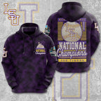 LSU Tigers Baseball 2025 National Champions 3D Apparel – MAITM 11752
