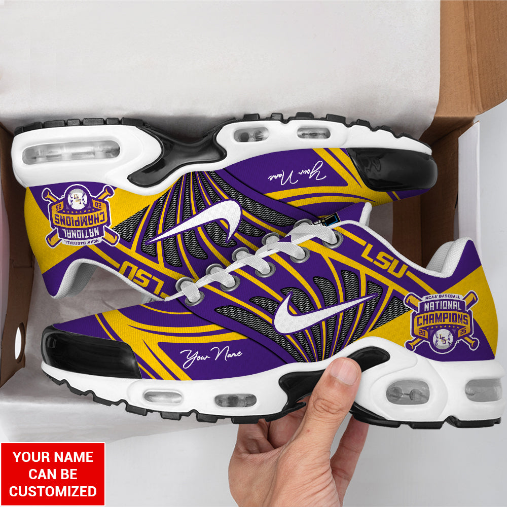 Personalized LSU Tigers Baseball Air Max Shoes – TANTN 14031