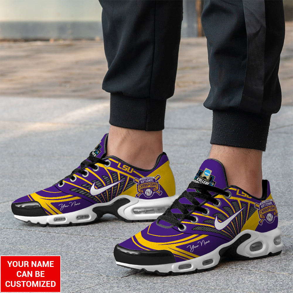 Personalized LSU Tigers Baseball Air Max Shoes – TANTN 14031