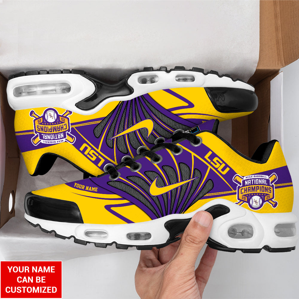 Personalized LSU Tigers Baseball Air Max Shoes – TANTN 14032