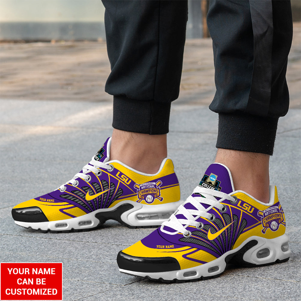 Personalized LSU Tigers Baseball Air Max Shoes – TANTN 14032