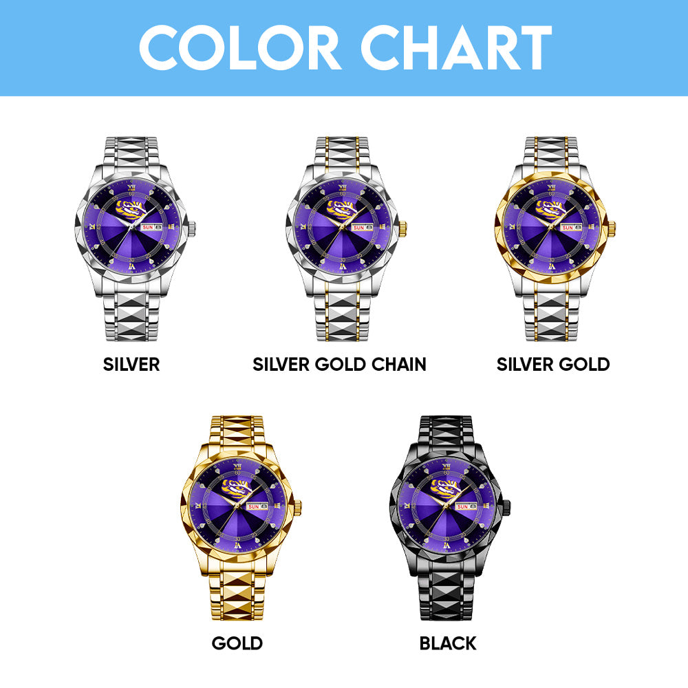 LSU Tigers Baseball Alloy Luxury Quartz Watch – GNE 3832