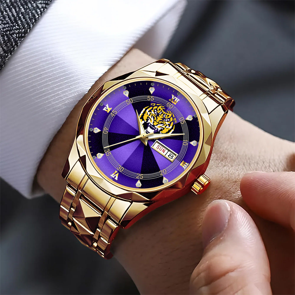 LSU Tigers Baseball Alloy Luxury Quartz Watch – GNE 3833