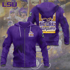 LSU Tigers Baseball 2025 National Champions 3D Apparel – TANTN 13882