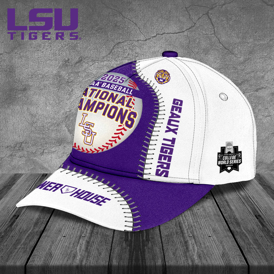 LSU Tigers Baseball 2025 National Champions Classic Cap – TANTN 14038