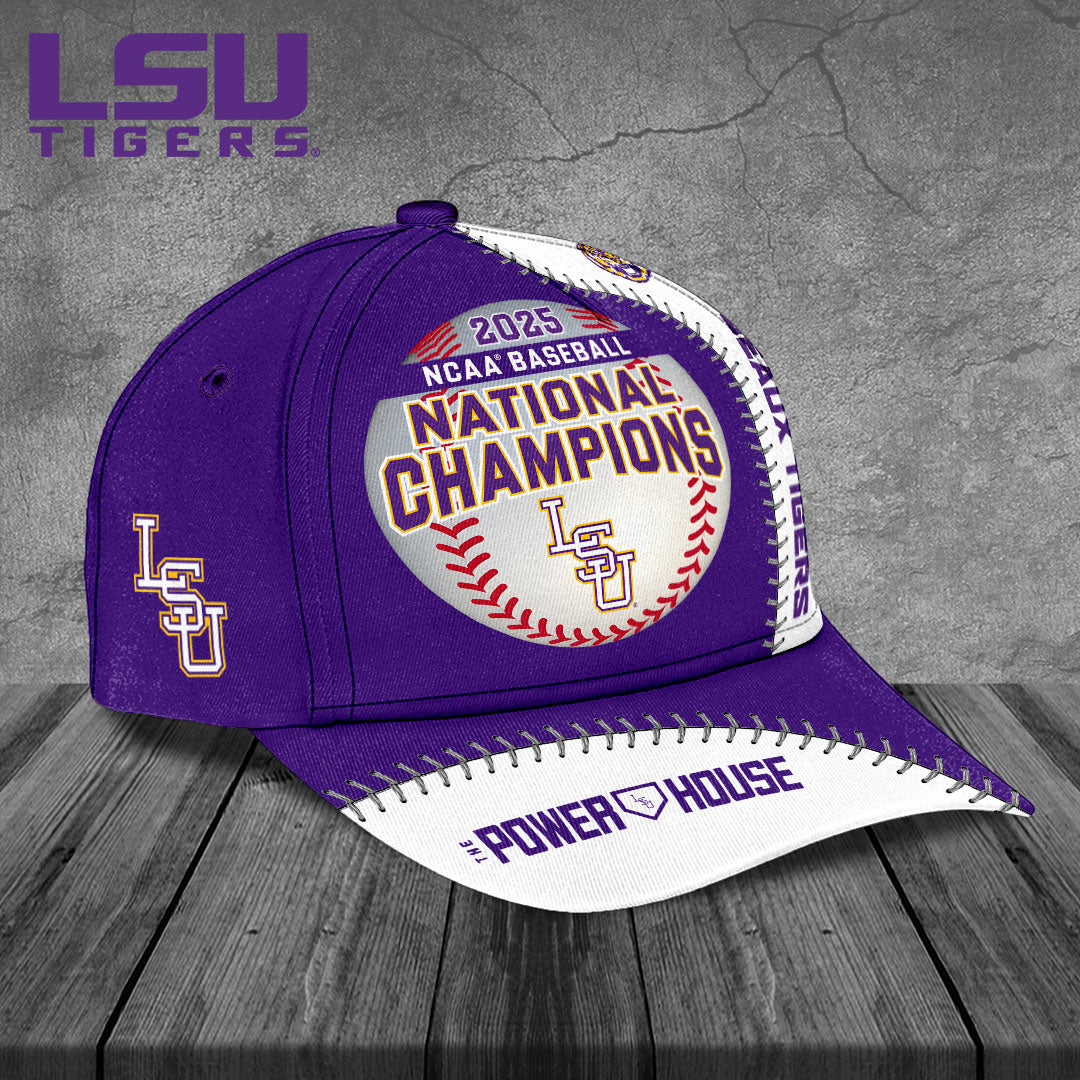 LSU Tigers Baseball 2025 National Champions Classic Cap – TANTN 14038