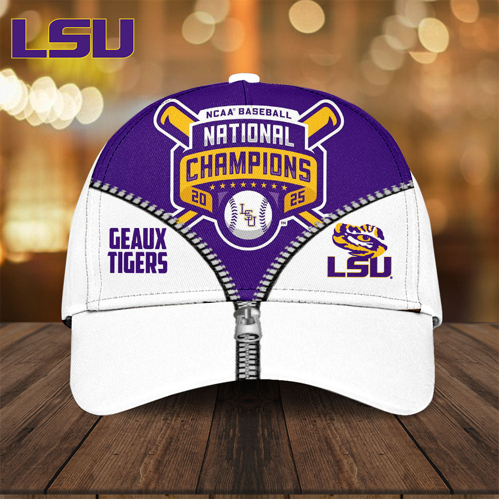 LSU Tigers Baseball 2025 National Champions Classic Cap – TANTN 14597