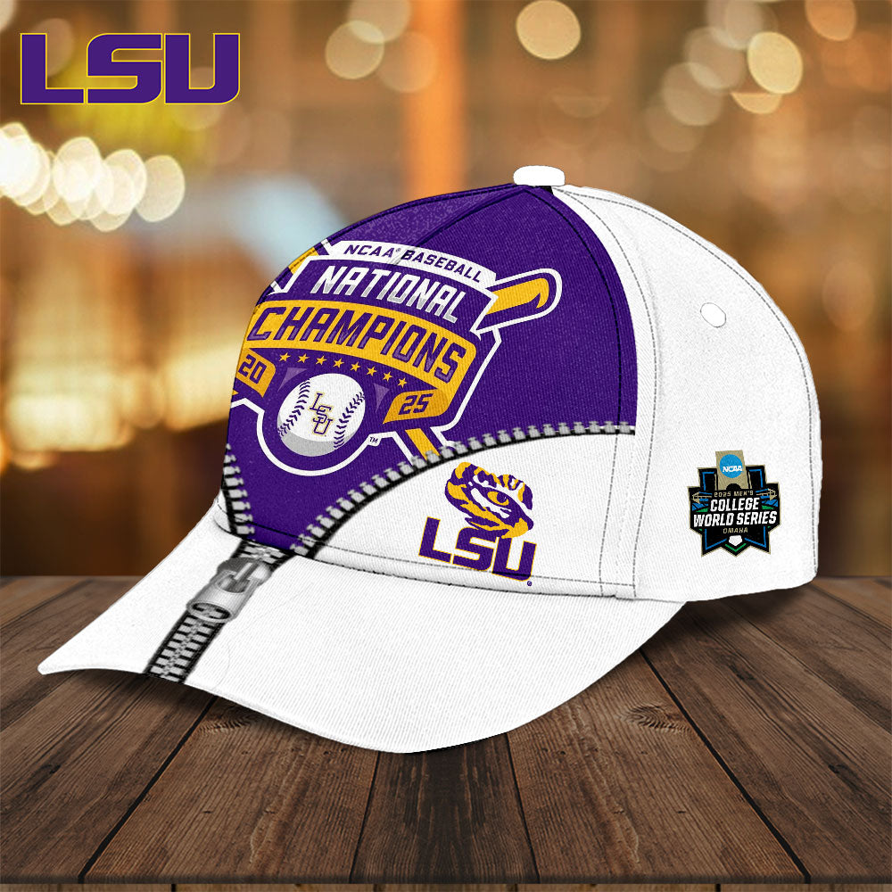 LSU Tigers Baseball 2025 National Champions Classic Cap – TANTN 14597
