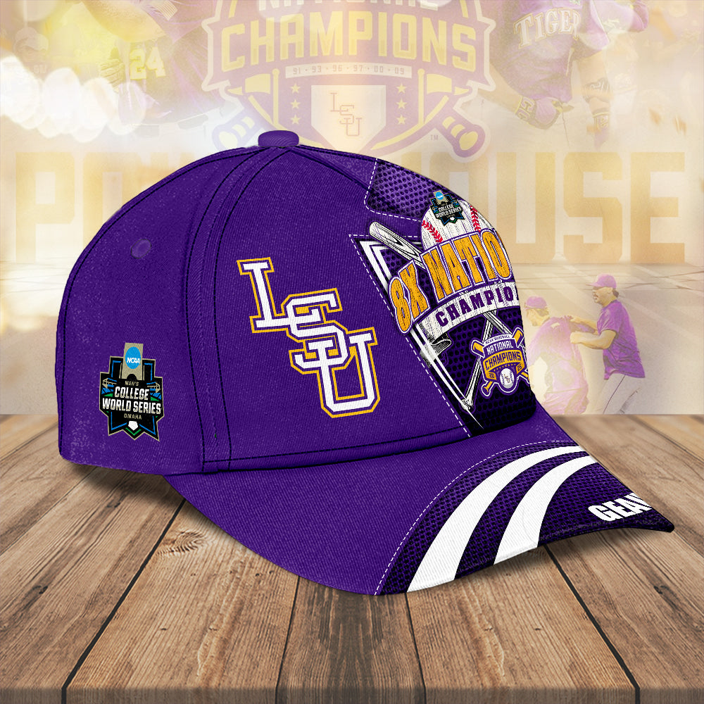 LSU Tigers Baseball 2025 National Champions Classic Cap – MAITM 11825