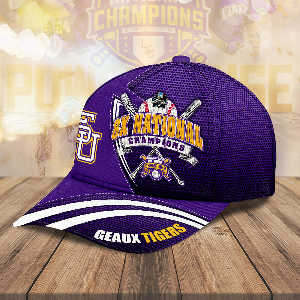 LSU Tigers Baseball 2025 National Champions Classic Cap – MAITM 11825