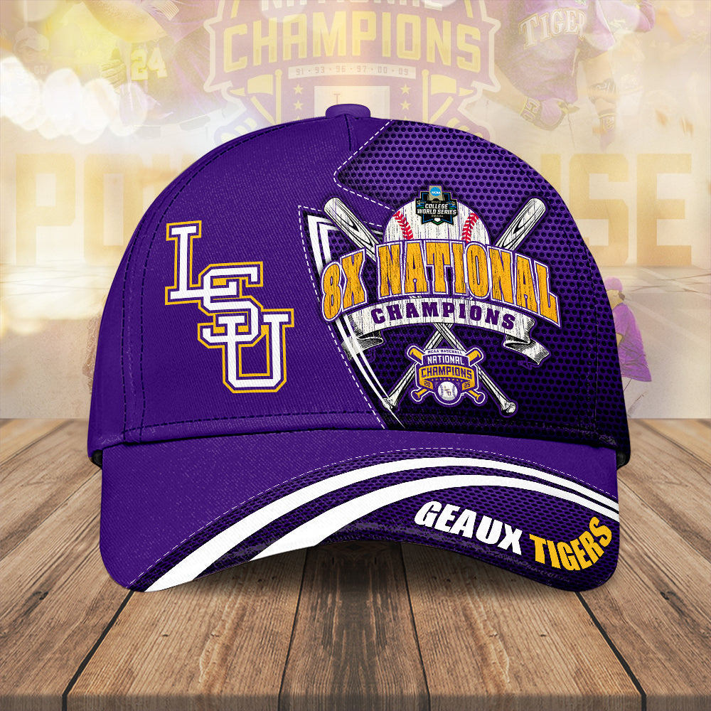 LSU Tigers Baseball 2025 National Champions Classic Cap – MAITM 11825