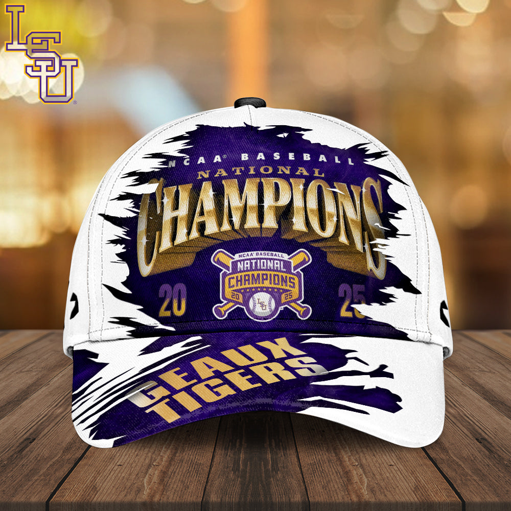 LSU Tigers Baseball 2025 National Champions Classic Cap – MAITM 11862