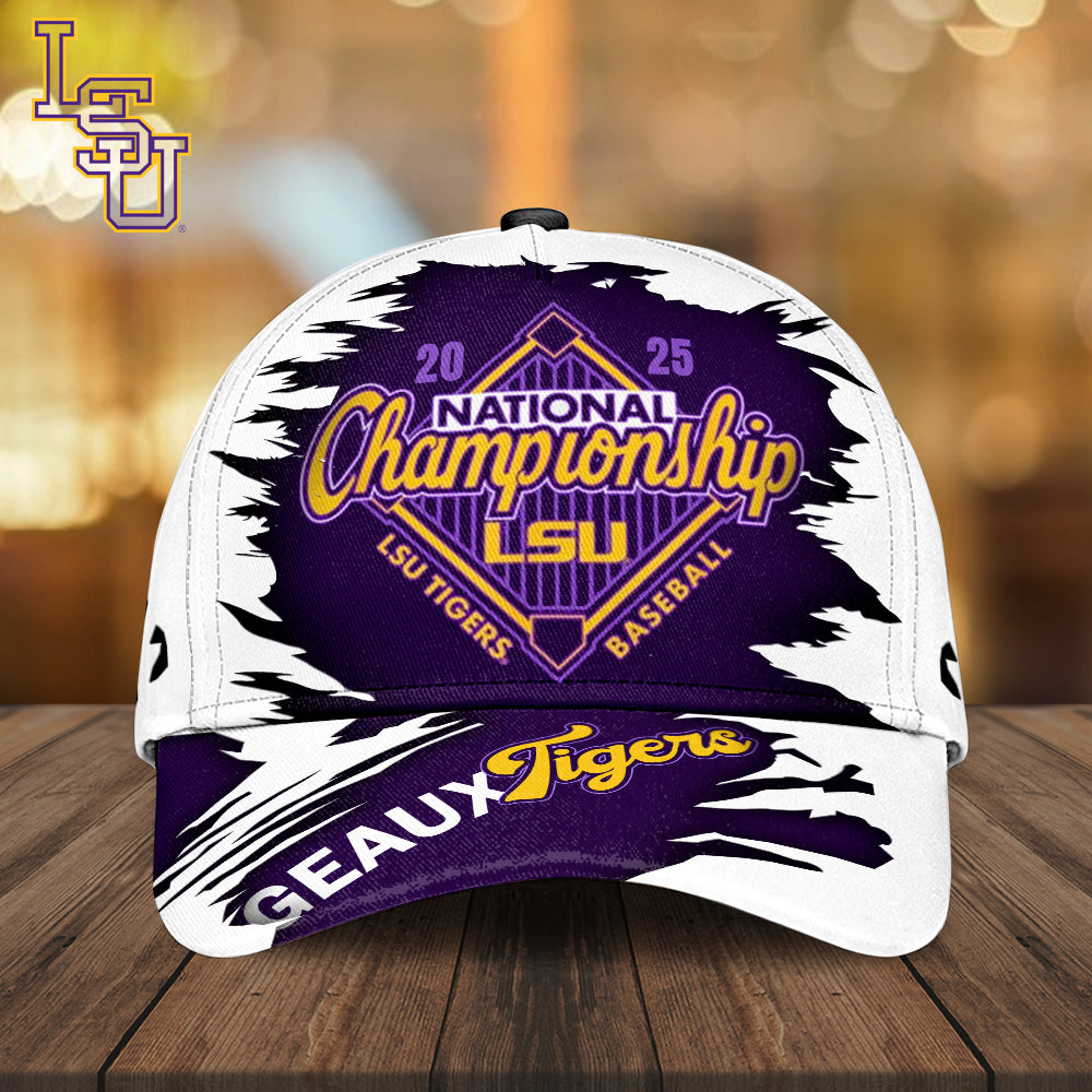 LSU Tigers Baseball 2025 National Champions Classic Cap – MAITM 11907