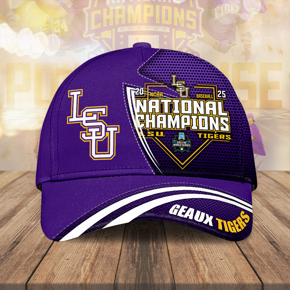 LSU Tigers Baseball 2025 National Champions Classic Cap – MAITM 11925