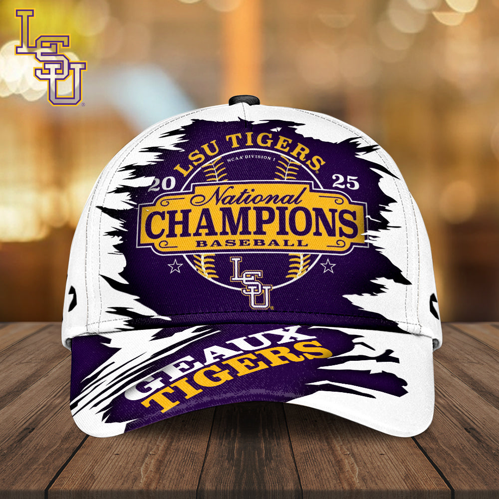 LSU Tigers Baseball 2025 National Champions Classic Cap – MAITM 11949
