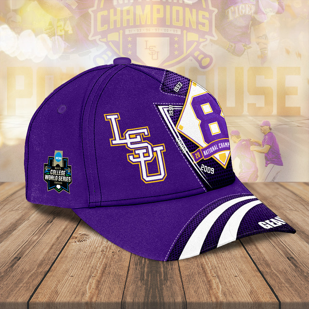 LSU Tigers Baseball 2025 National Champions Classic Cap – MAITM 12228