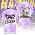 LSU Tigers Baseball 2025 National Champions 3D Apparel – GNE 3938