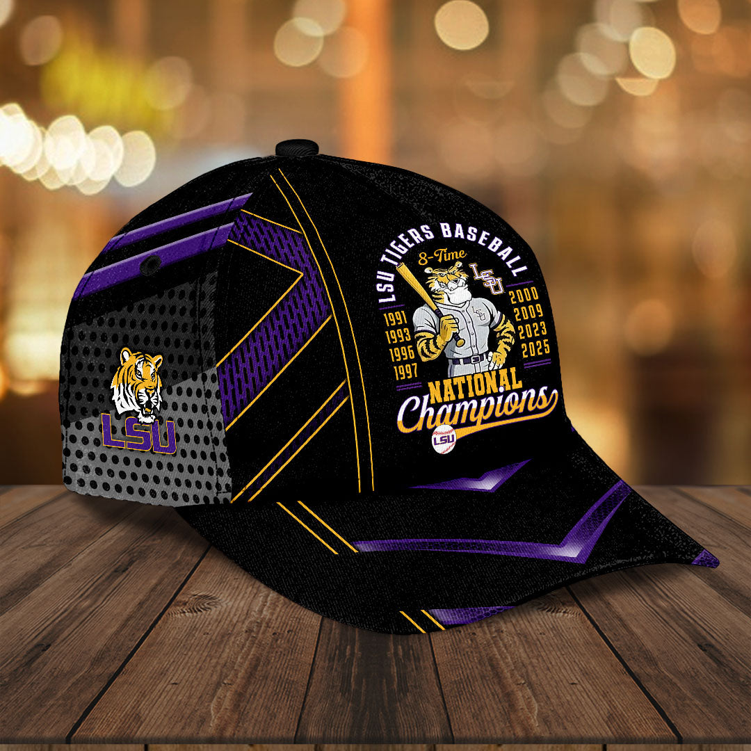 LSU Tigers Baseball 2025 National Champions Classic Cap – HOATT 11468