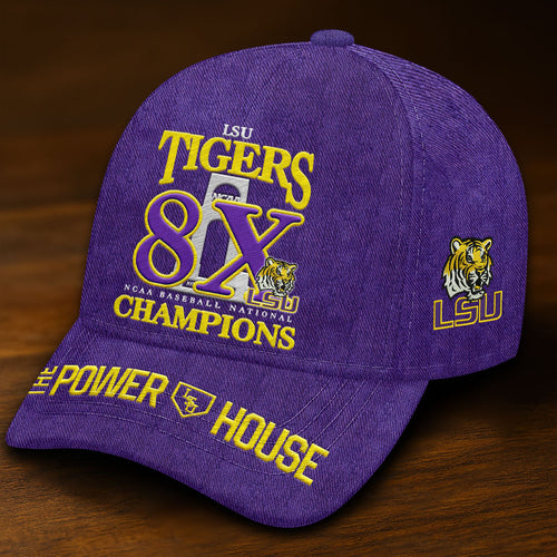 LSU Tigers Baseball 2025 National Champions Classic Cap – HOATT 11915