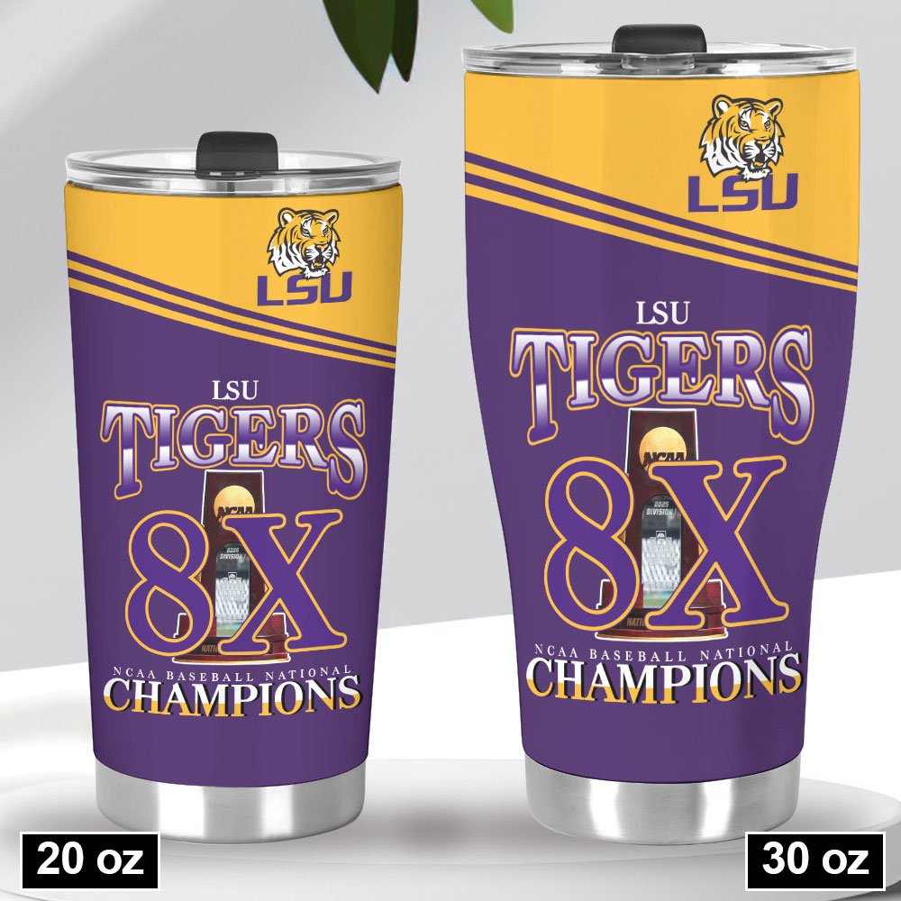 LSU Tigers Baseball Tumbler Cup – HOATT 11445
