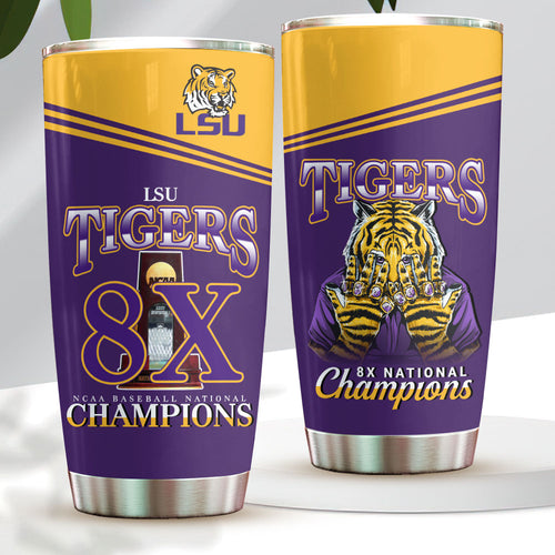 LSU Tigers Baseball Tumbler Cup – HOATT 11445