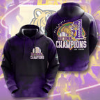 LSU Tigers Baseball 2025 National Champions 3D Apparel – HOATT 11380