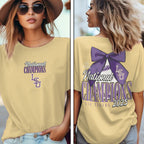 LSU Tigers Baseball 2025 National Champions 3D Apparel – GNE 3838