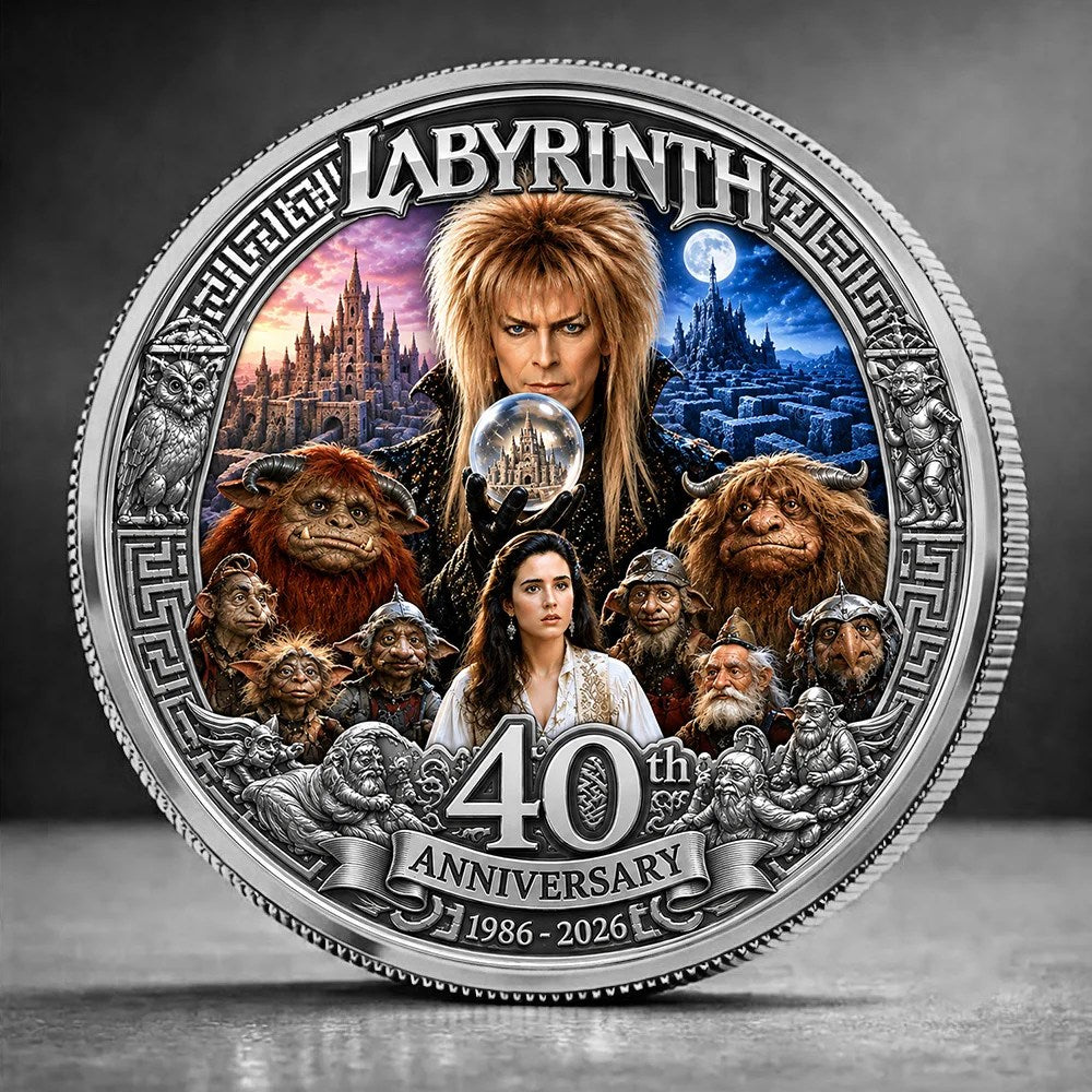 Labyrinth 40th Anniversary Commemorative Coin – GNE8452