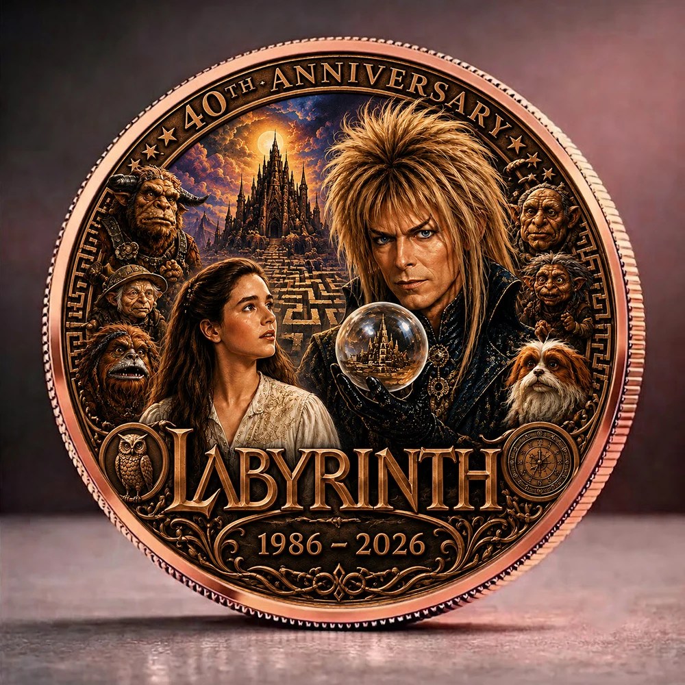 Labyrinth 40th Anniversary Commemorative Coin – GNE8453