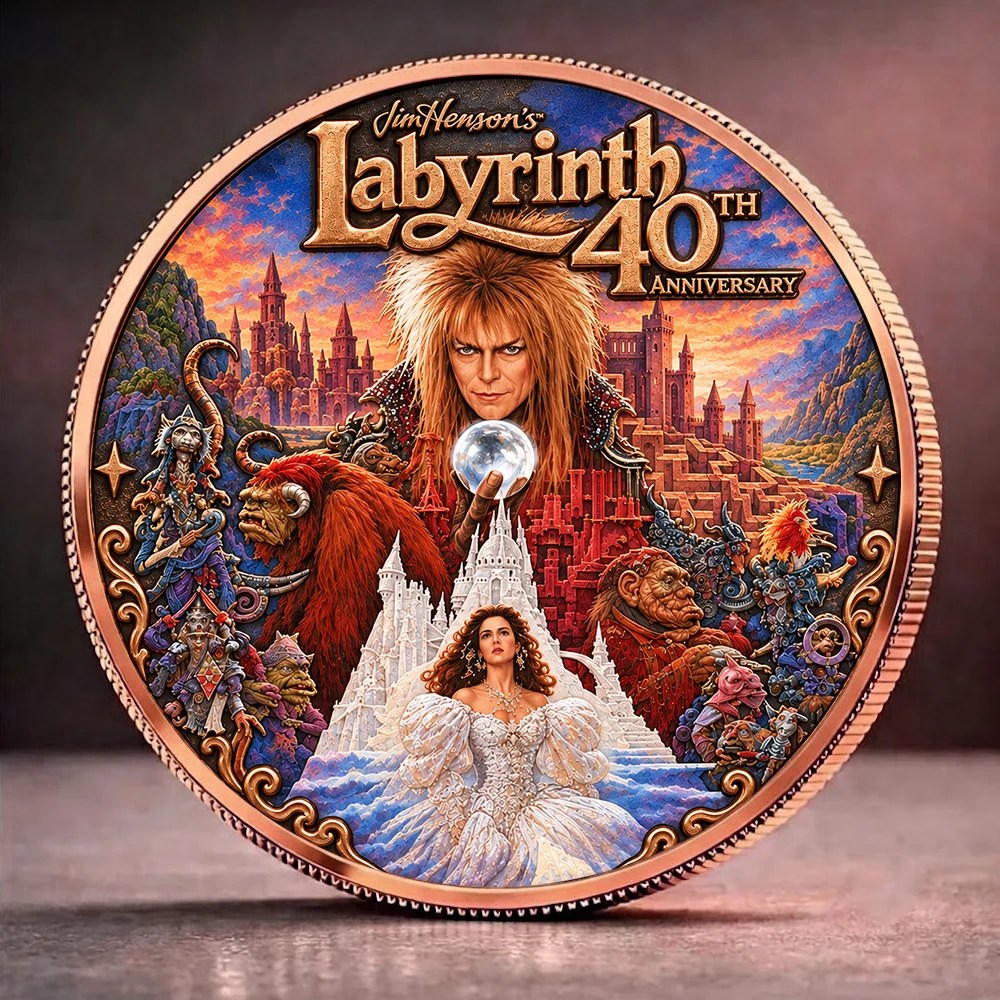 Labyrinth 40th Anniversary Commemorative Coin – GNE8455