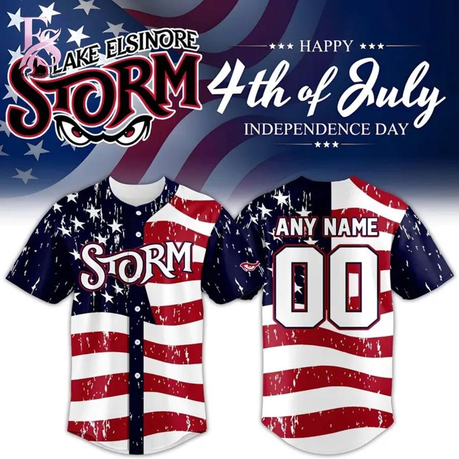 Lake Elsinore Storm 4th of July Replica Jersey
