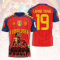 Lamine Yamal x Spain National Team 2026 FIFA World Cup Champions 3D Apparel – HOATT19773