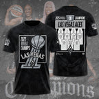 Las Vegas Aces 2025 WNBA Finals Champions 3D Apparel – TANTN17337